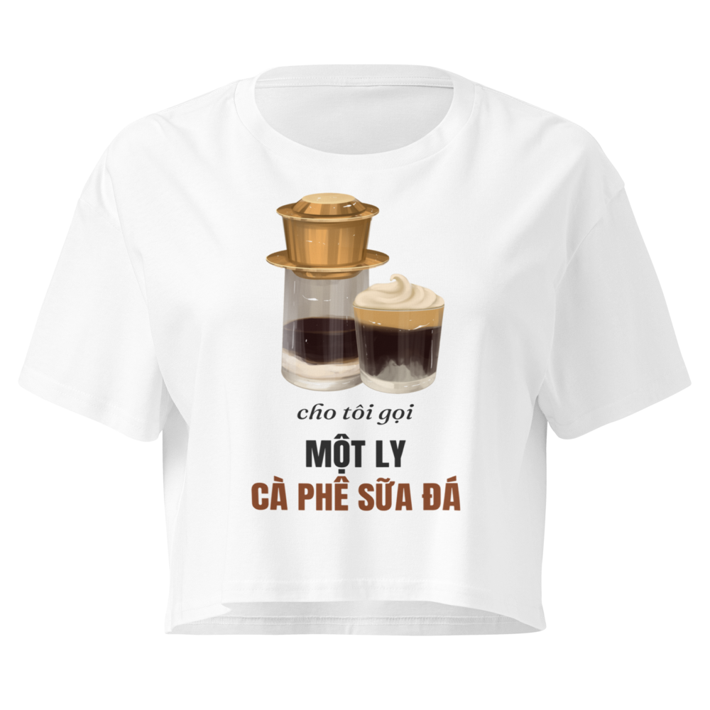 Cà Phê Sữa Đá — Crop Top