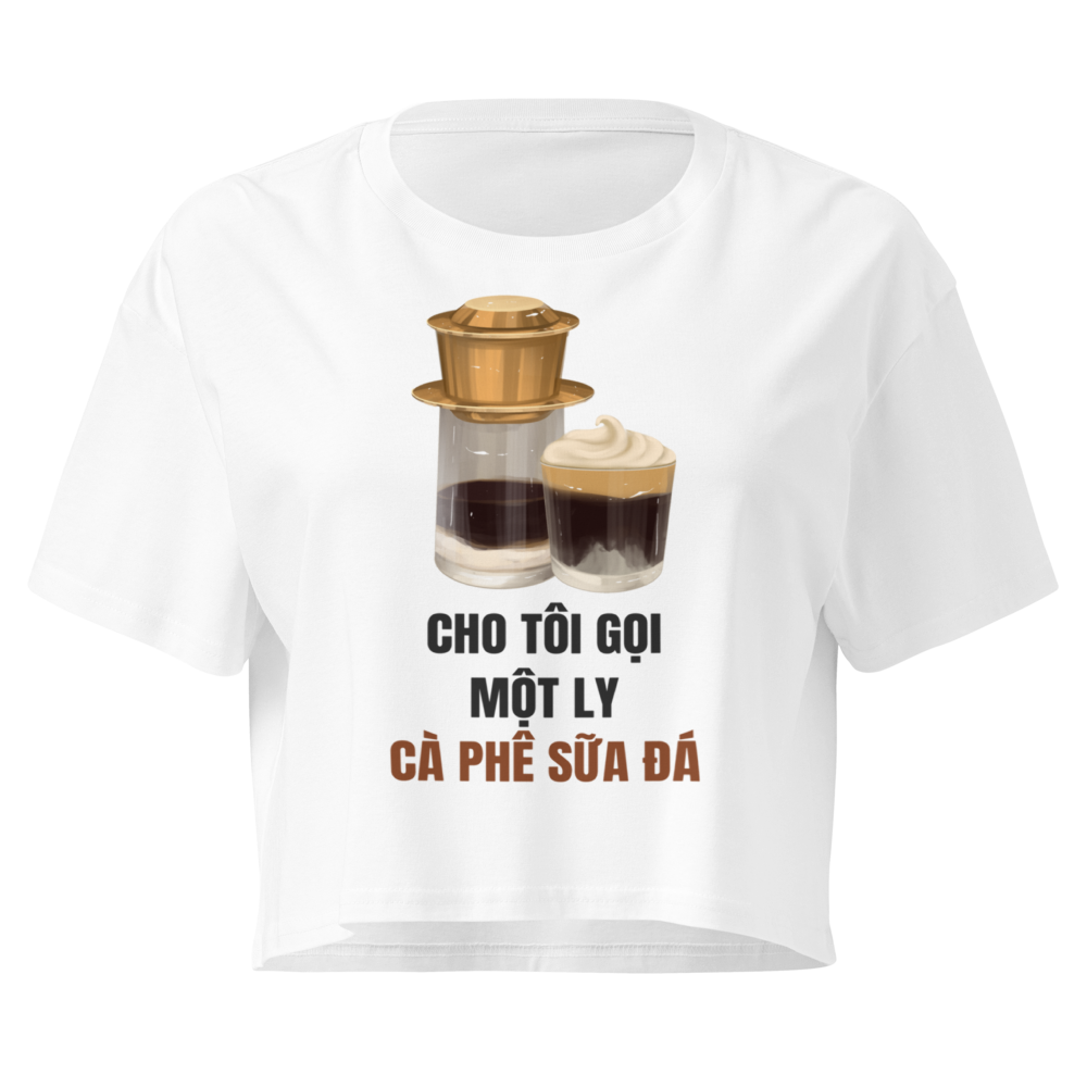 Cà Phê Sữa Đá — Crop Top