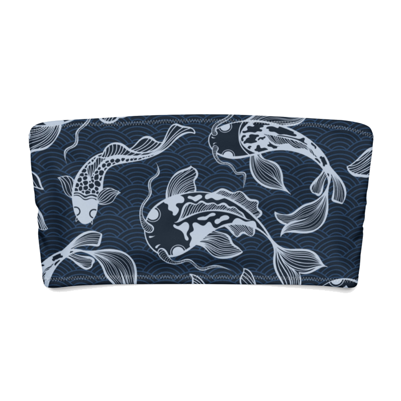 Koi Pond Bandeau Bikini Top