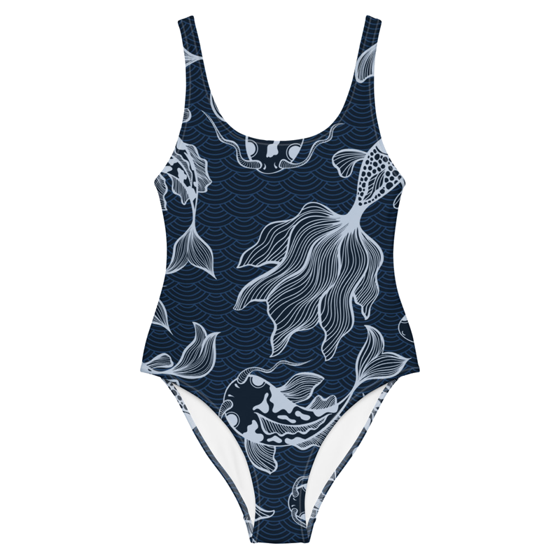 Koi Pond One-Piece Swimsuit