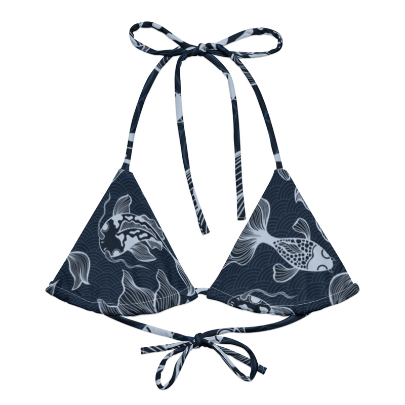Koi Pond String Bikini Top