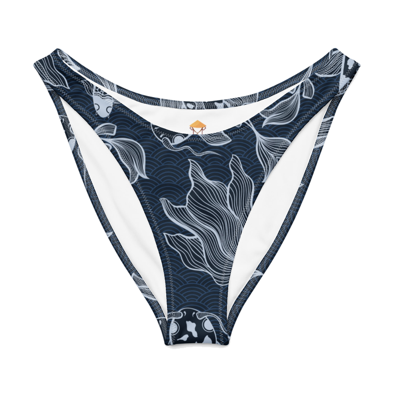 Koi Pond V-Cut Bikini Bottom