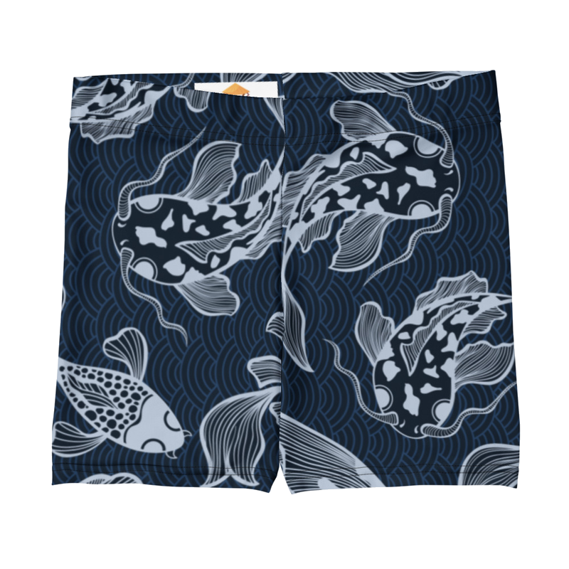 Koi Pond Yoga Shorts