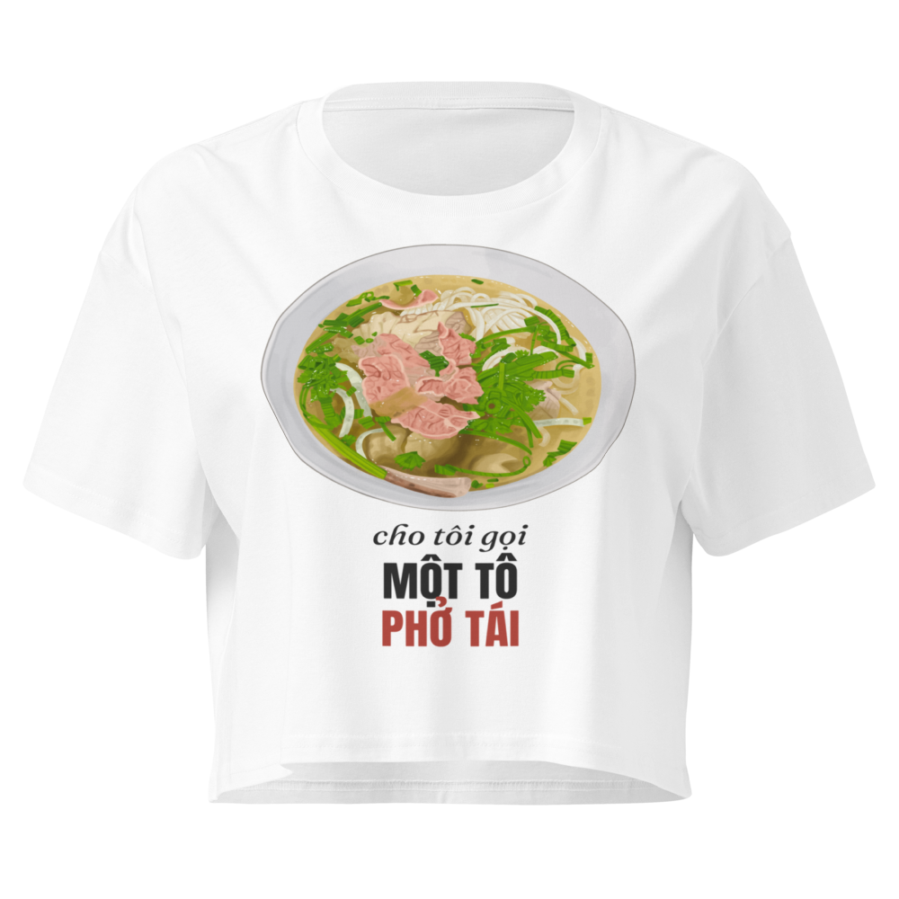 Pho Tái — Crop Top